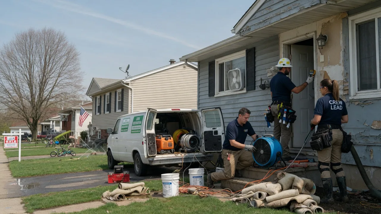 Flood Cleanup in New Martinsville, WV near me
